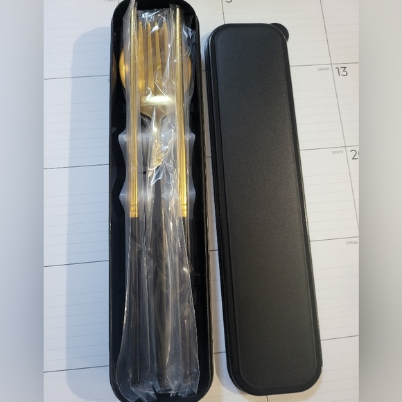 2 of Portable Spoon,Fork and Chopsticks Sets - Picture 5 of 6